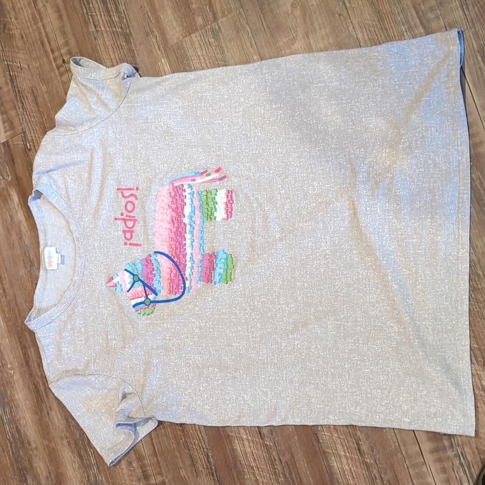 LuLaRoe 2xl adios shirt